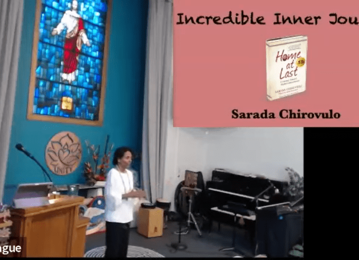 Please Listen to Sarada Speaks at Unity Spiritual Center of San Francisco